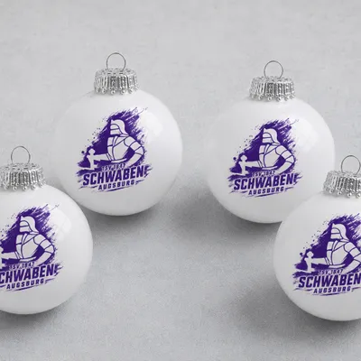 Weihnachtsbaumkugeln, 4er Set