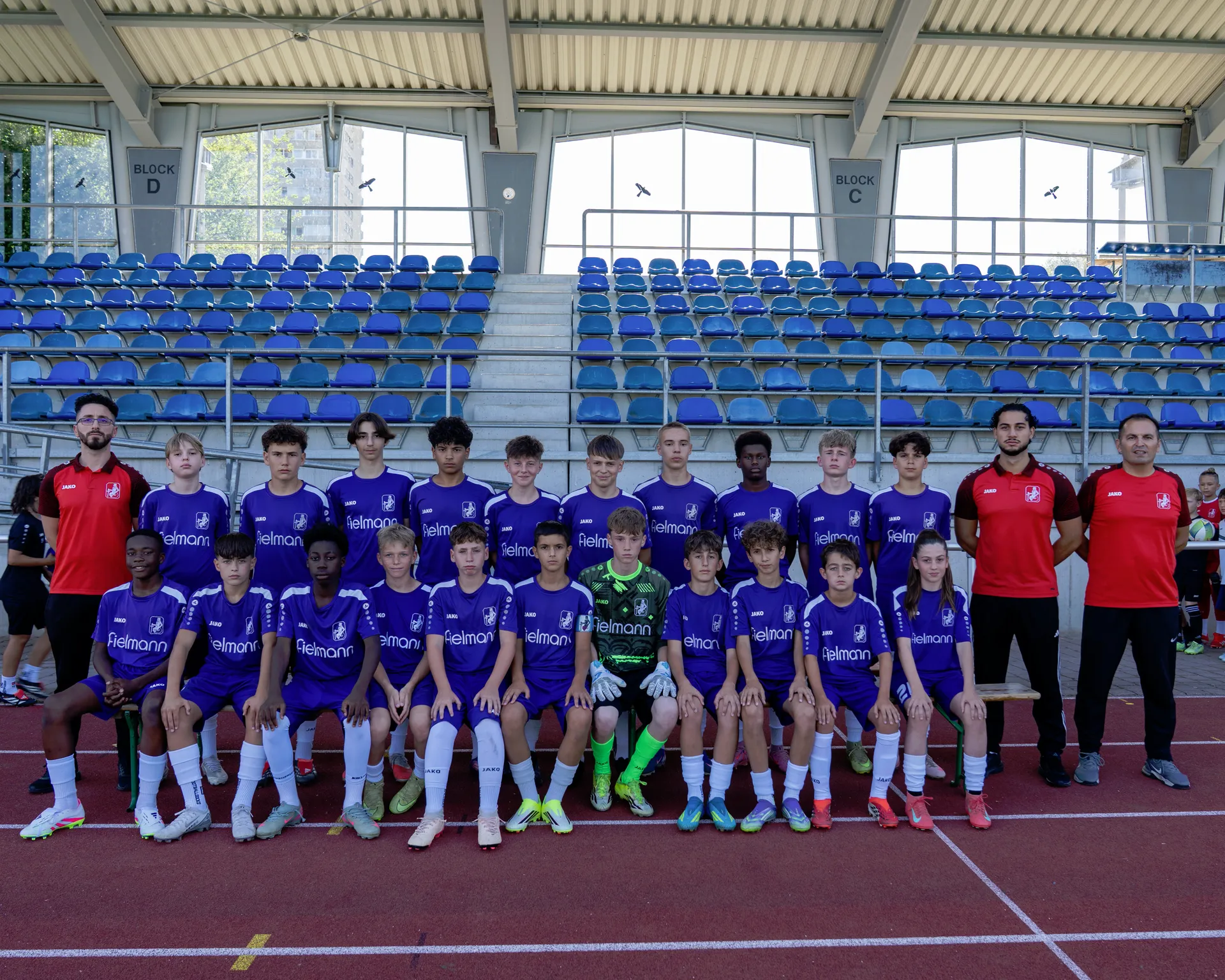 Mannschaftsfoto TSV Schwaben Augsburg U14