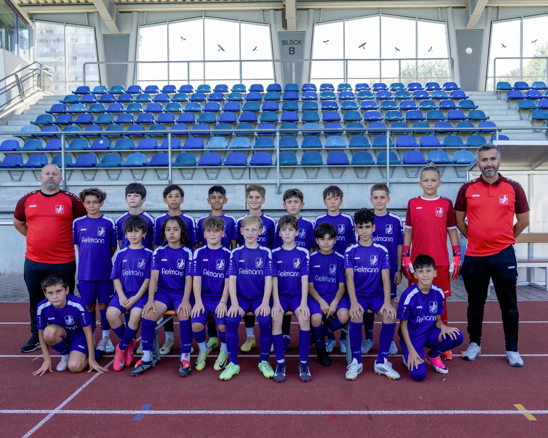 Mannschaftsfoto TSV Schwaben Augsburg U12