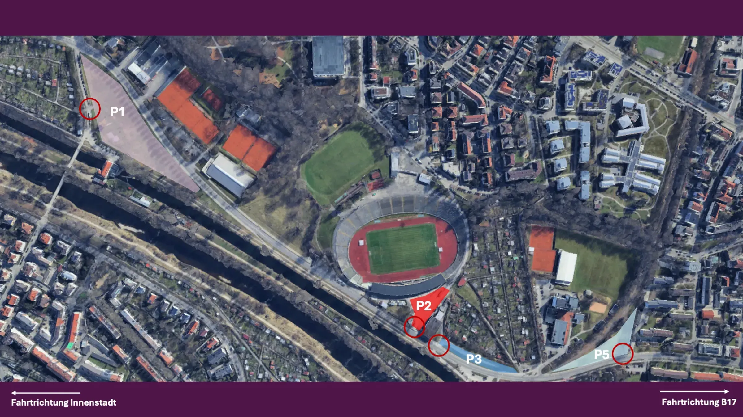Parkplatz Anfahrt Rosenau Beschreibung