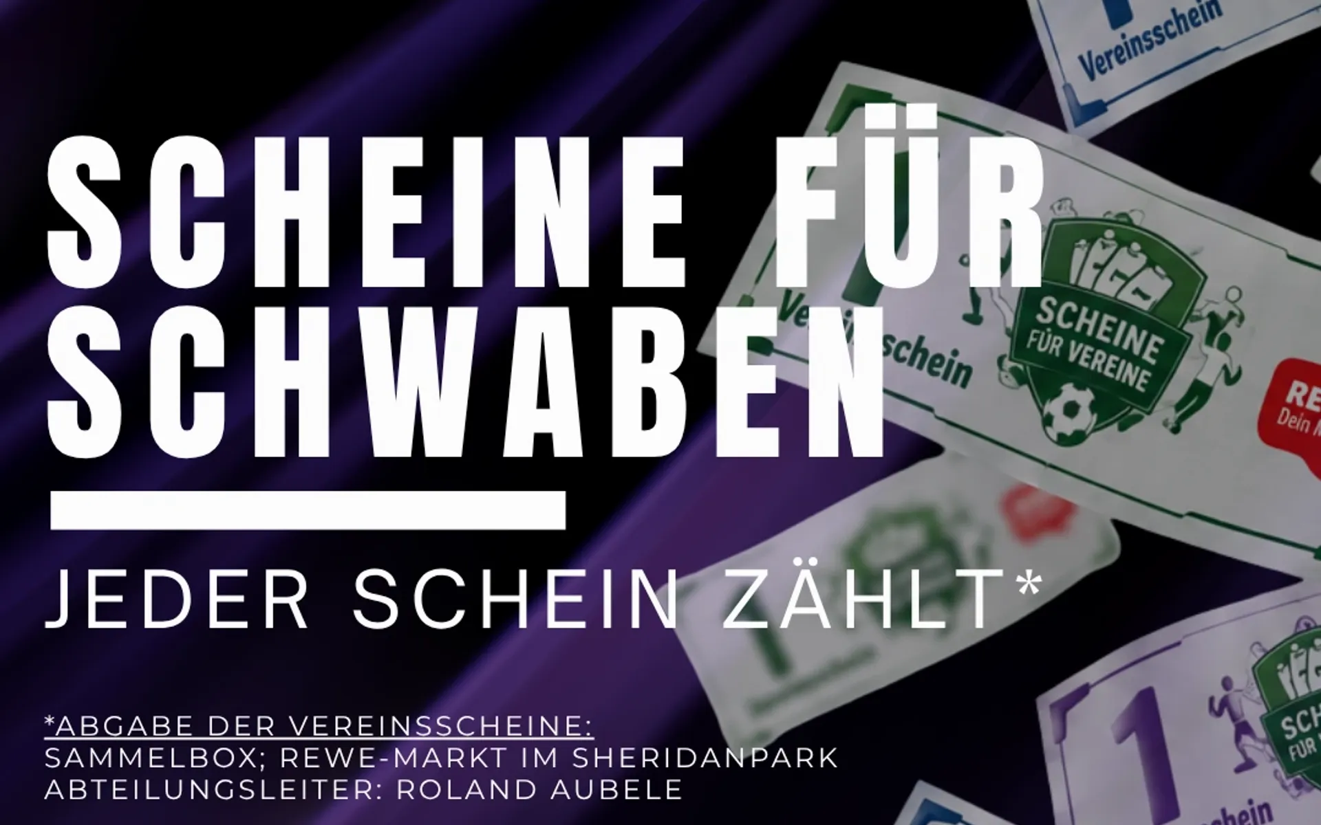 Scheine für Schwaben - Jeder Schein zählt