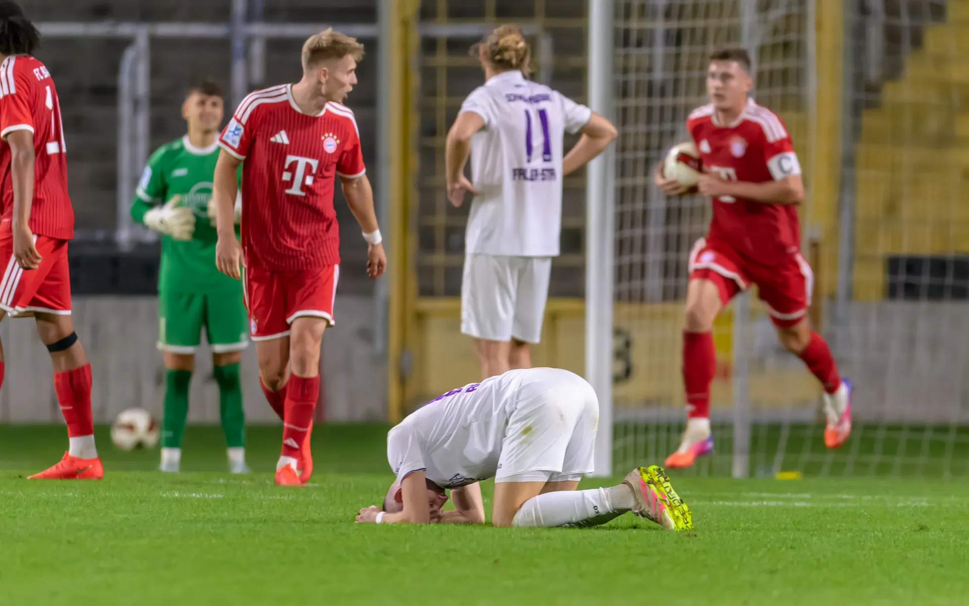 Bittere Schlussminuten im Grünwalder Stadion