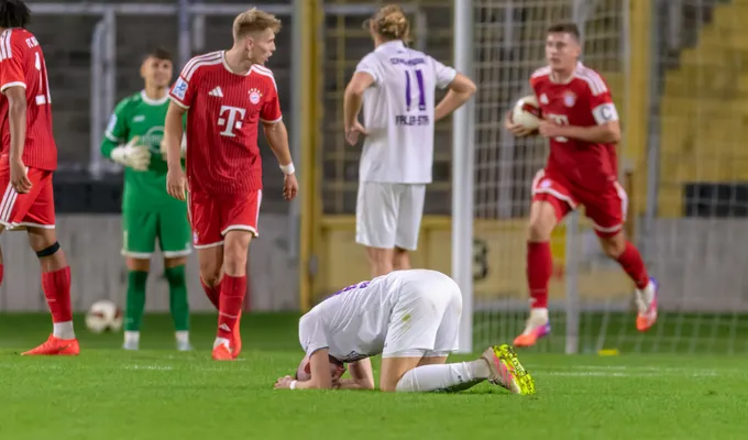 Bittere Schlussminuten im Grünwalder Stadion