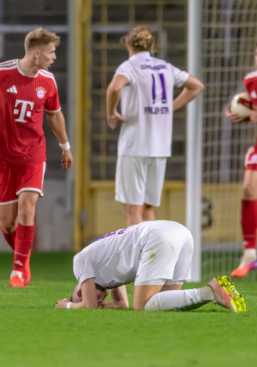 Bittere Schlussminuten im Grünwalder Stadion