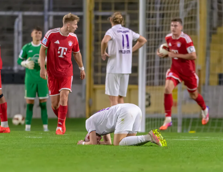 Bittere Schlussminuten im Grünwalder Stadion