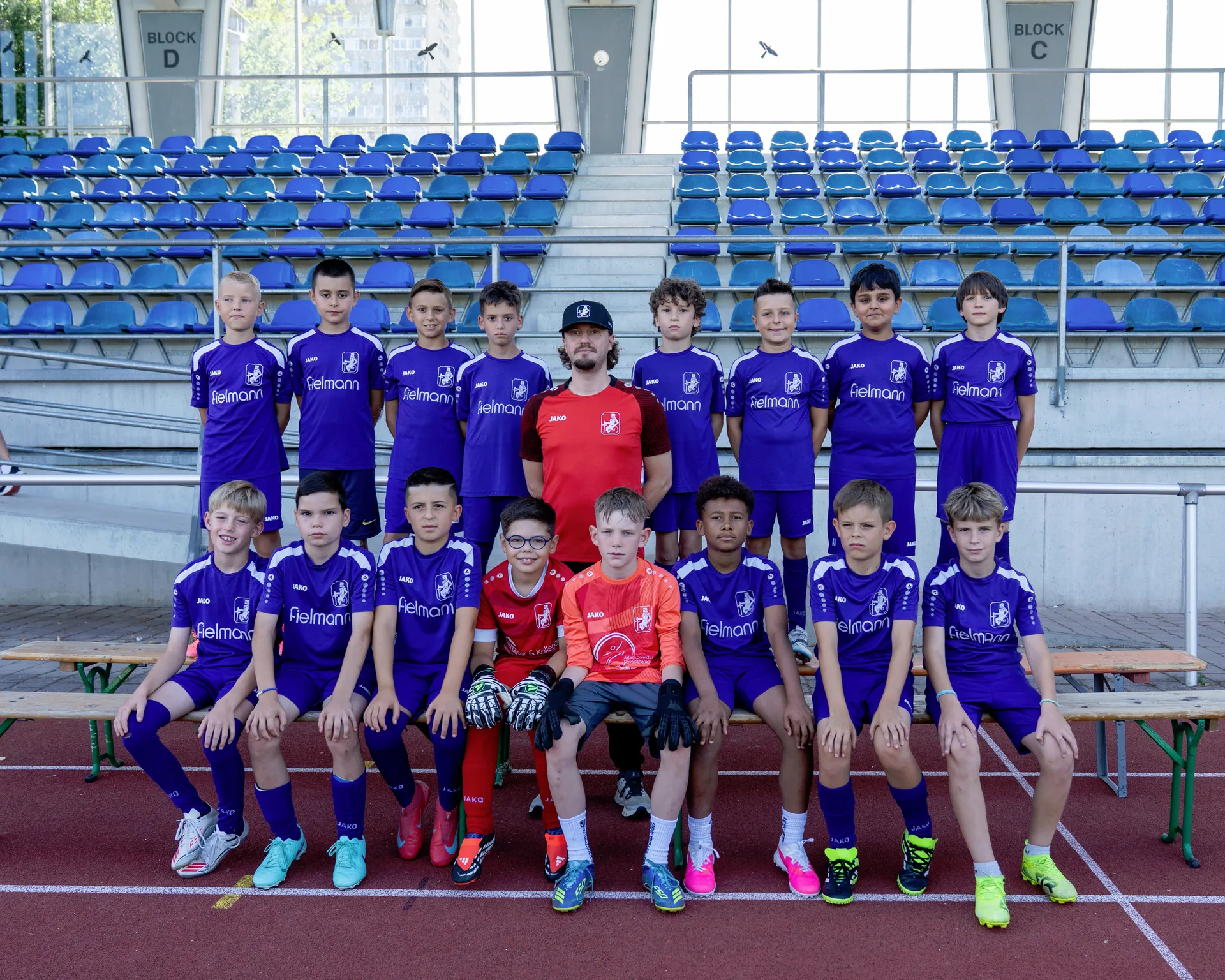 Mannschaftsfoto TSV Schwaben Augsburg U11