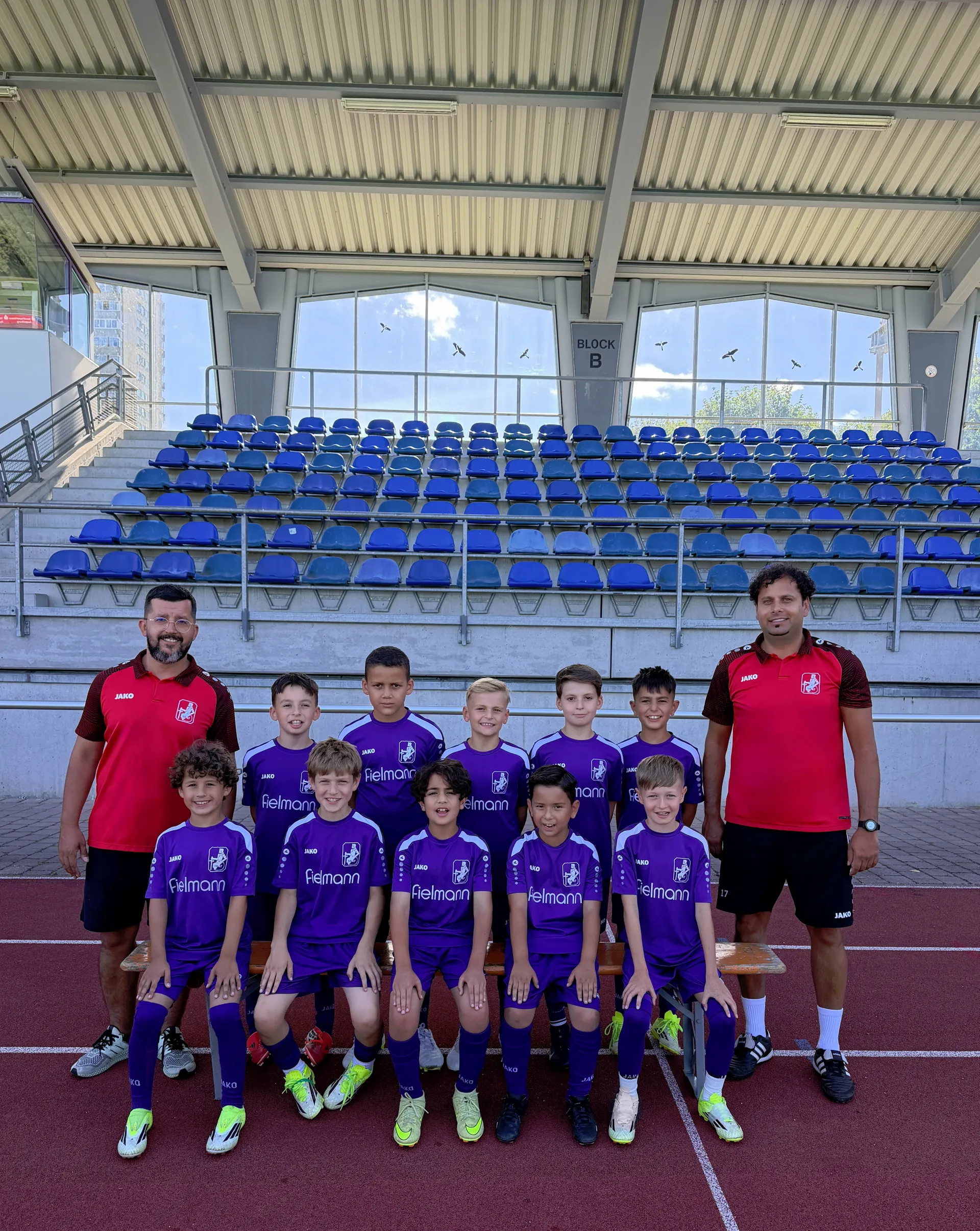 Mannschaftsfoto TSV Schwaben Augsburg U10