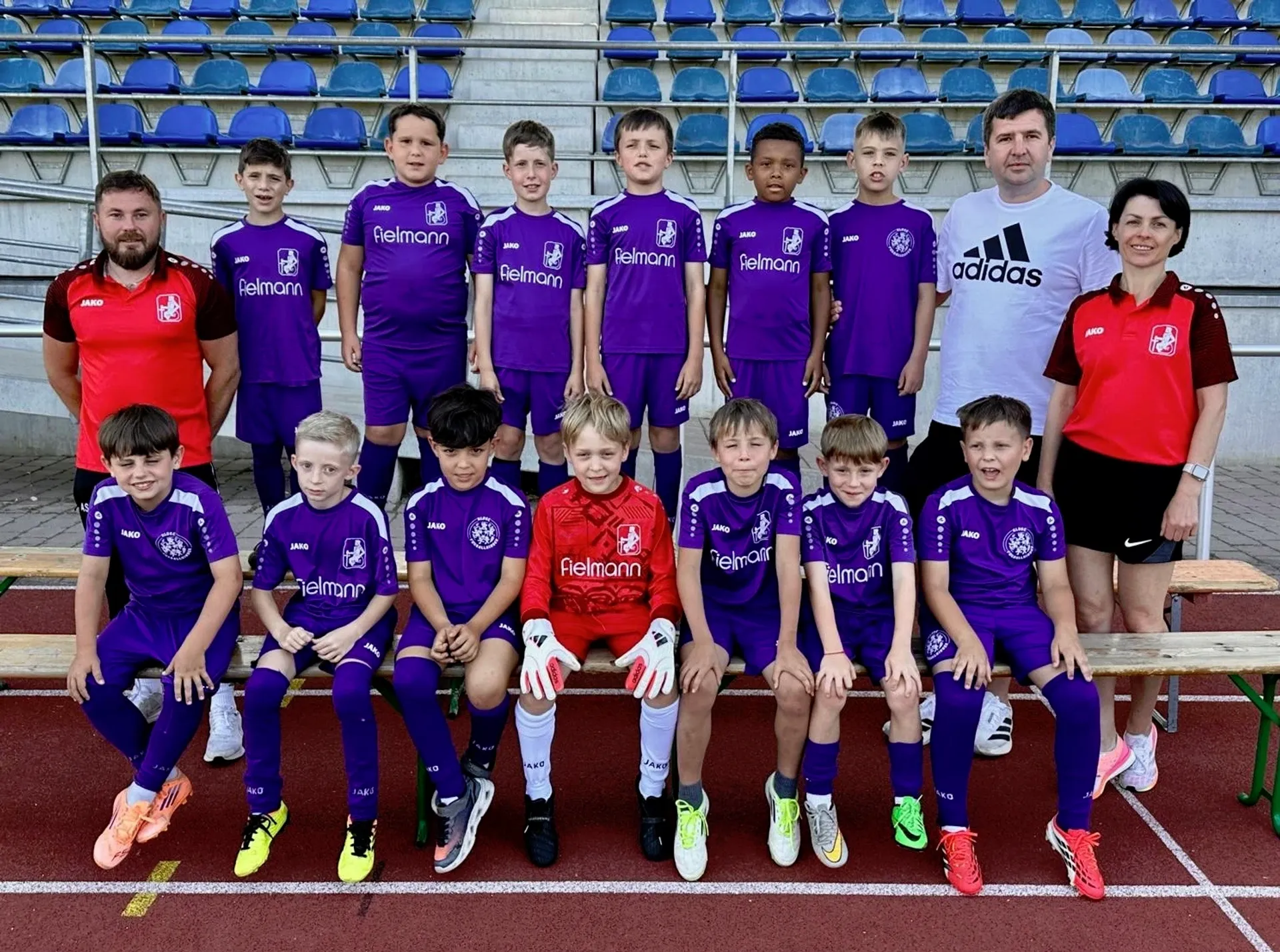 Mannschaftsfoto TSV Schwaben Augsburg U10-II